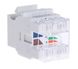 Модуль Keystone RJ45, UTP, Cat.5e, White, Molex (KSJ-00032-02) 7892250 фото 2