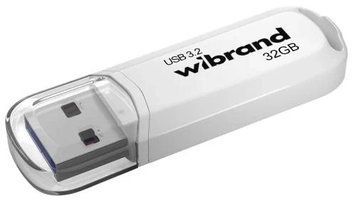 Флеш накопичувач USB 32Gb Wibrand Marten, White, USB 3.2 Gen 1 (WI3.2/MA32P10W) 8604930 фото