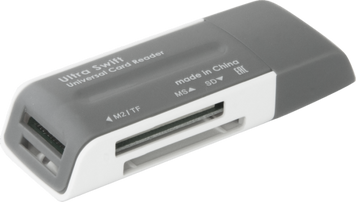 Кардридер USB Defender Ultra Swift, Grey (83260) 6898950 фото