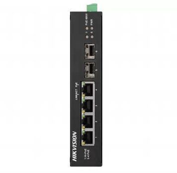 PoE коммутатор Hikvision DS-3T0506HP-E/HS 7198110 фото
