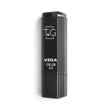 Флеш накопичувач USB 128Gb T&G Vega TG121, Black, USB 3.0 (TG121-128GB3BK) 6919680 фото