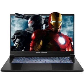 Ноутбук 17" Dream Machines RG5060-17UA33 Black, Intel Core i7-14700HX, 32GB, 2TB, RTX 5060, DOS 9859290 фото