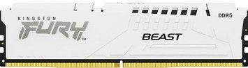 Пам'ять 32Gb DDR5, 6000 MHz, Kingston Fury Beast, White (KF560C40BW-32) 8355780 фото