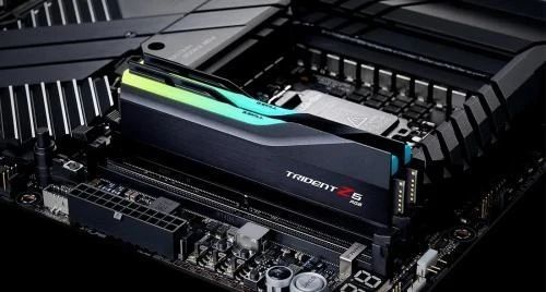 Память 16Gb x 2 (32Gb Kit) DDR5, 7200 MHz, G.Skill Trident Z5 RGB, Black (F5-7200J3445G16GX2-TZ5RK) 7728150 фото