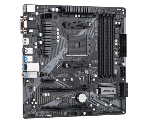 Мат.плата AM4 (B450) AsRock B450M Pro4 R2.0 6953310 фото