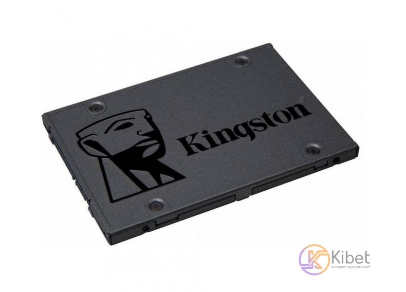 Твердотільний накопичувач 960Gb, Kingston A400, SATA3, 2.5', TLC, 500/450 MB/s (SA400S37/960G) 4897530 фото