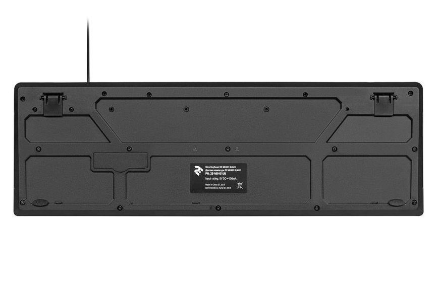 Комплект 2E MK401 USB, Black, проводной (2E-MK401UB) 5419560 фото