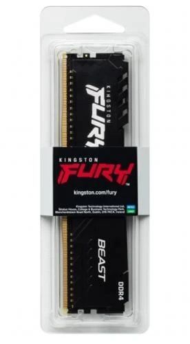Память 16Gb DDR4, 3200 MHz, Kingston Fury Beast, Black (KF432C16BB1/16) 6848100 фото