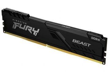 Память 16Gb DDR4, 3200 MHz, Kingston Fury Beast, Black (KF432C16BB1/16) 6848100 фото