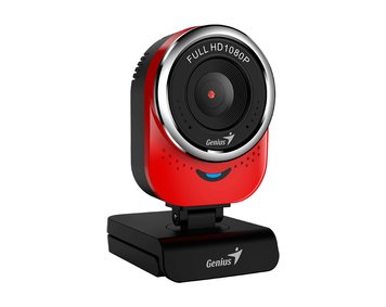 Веб-камера Genius QCam 6000, Red/Black 5173620 фото