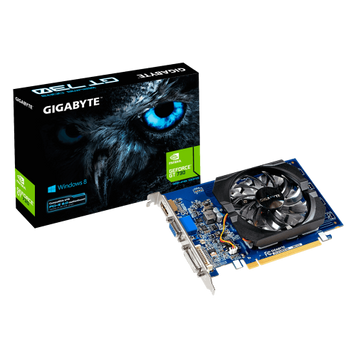 Відеокарта GeForce GT730, Gigabyte, 2Gb GDDR3, 64-bit (GV-N730D3-2GI) 5149680 фото