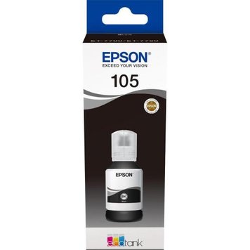 Чорнило Epson 105, Black, 140 мл, пігментне (C13T00Q140) 5295690 фото