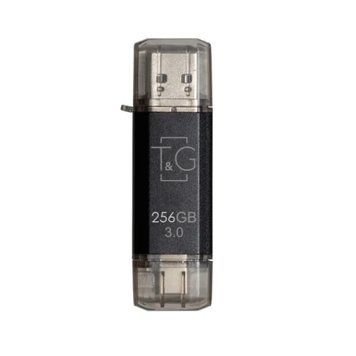 Флеш накопитель USB 256Gb T&G Star TG009TC, Black, Type-C / USB 3.0 (TG009TC-256GBK3) 9830250 фото