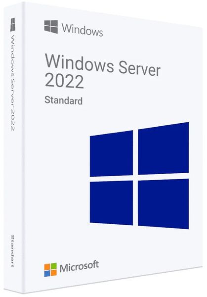 Microsoft Windows Server Standard 2022, 64-bit, English, 1ПК, 16 ядер, на DVD (P73-08328) 7562400 фото