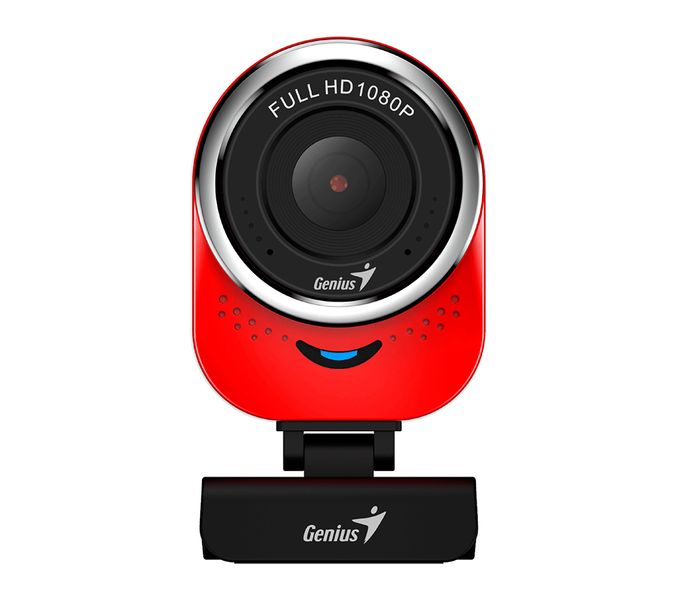 Веб-камера Genius QCam 6000, Red/Black 5173620 фото
