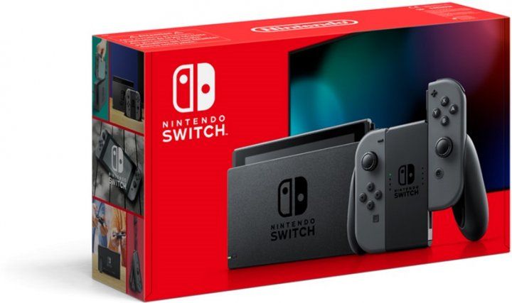 Игровая приставка Nintendo Switch, Grey 7160220 фото