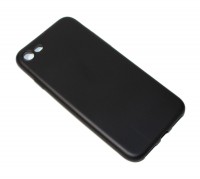 Силиконовый чехол матовый iPhone 7 8, Black
