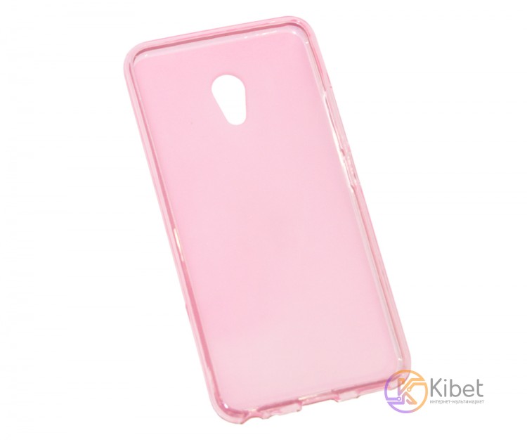 Накладка силиконовая для смартфона Meizu M5 Pink