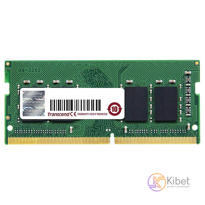 Модуль памяти SO-DIMM 4Gb, DDR4, 2400 MHz, Transcend, 1.2V, CL17 (JM2400HSH-4G)