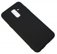 Накладка силиконовая Soft Case matte Samsung A605 (A6+ 2018), Black