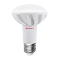 Лампа светодиодная E27, 10W, 4000K, R80, Electrum, 860 lm, 220V (LR-12)