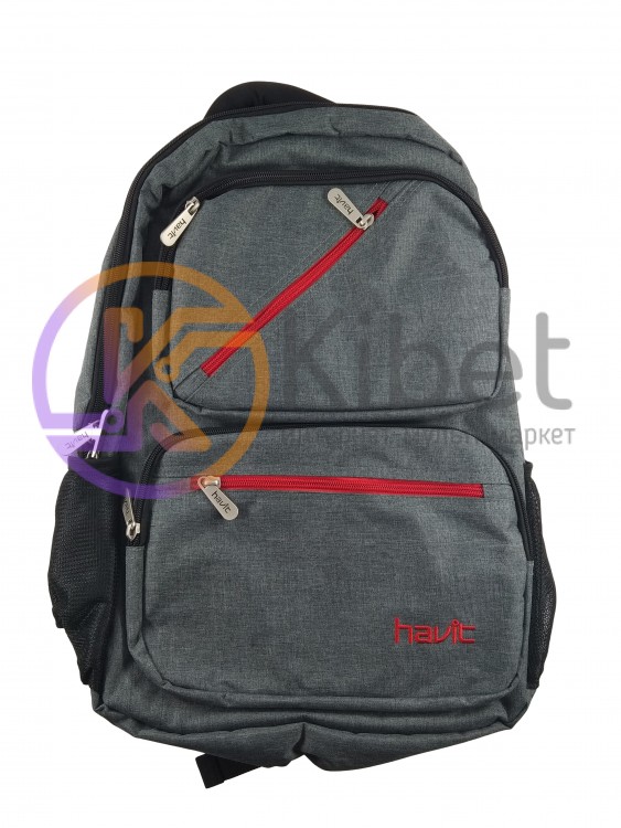 Рюкзак для ноутбука 15.6' Havit HV-B910, Gray Red