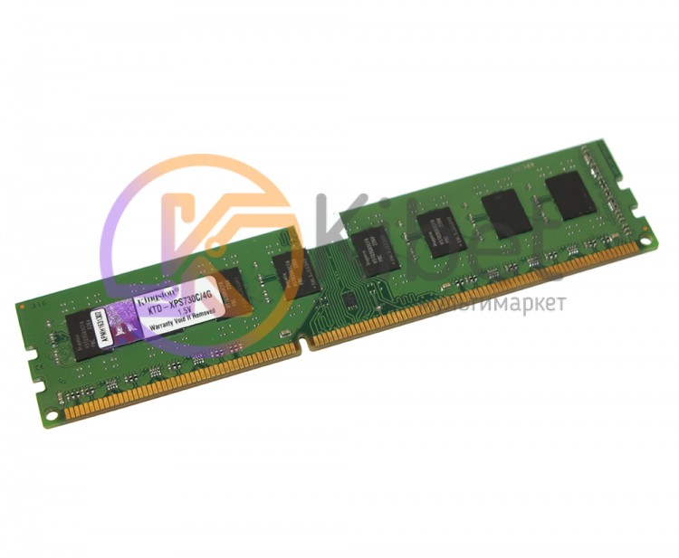 Модуль памяти 4Gb DDR3, 1600 MHz, Kingston, 11-11-11-28, 1.5V, Slim (KTD-XPS730B