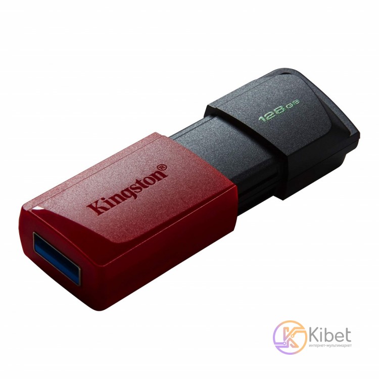 USB 3.2 Флеш накопитель 128Gb Kingston DataTraveler Exodia M, Black Red (DTXM 12