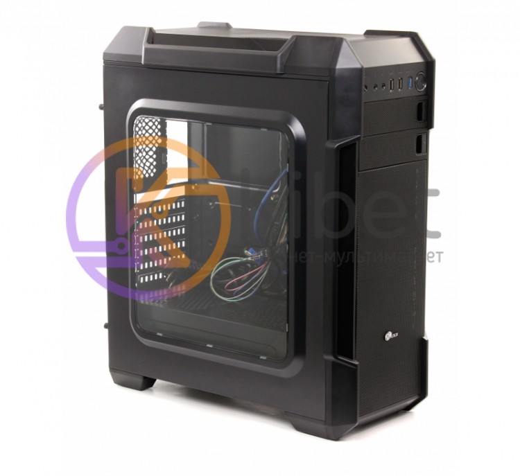Корпус PrologiX A10 1003 Black, 600W, 120mm, ATX Micro ATX, 3.5mm х 2, USB2.0