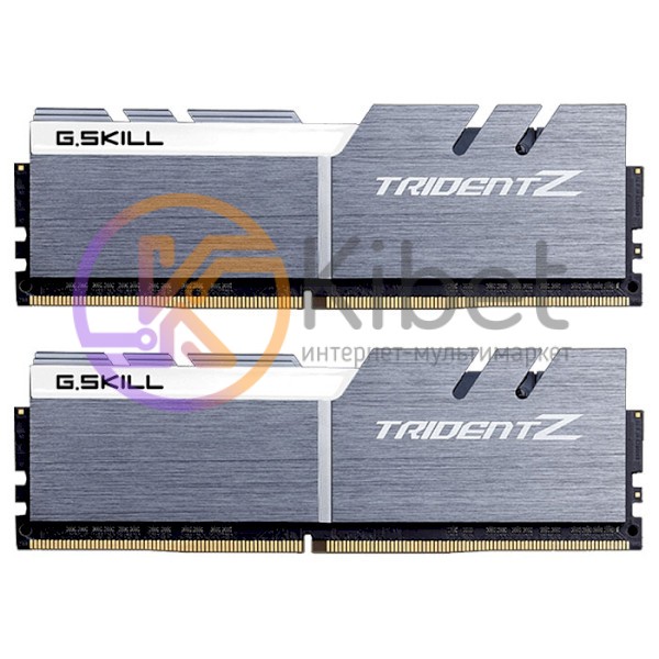 Модуль памяти 16Gb x 2 (32Gb Kit) DDR4, 3600 MHz, G.Skill Trident Z, Silver, 17-