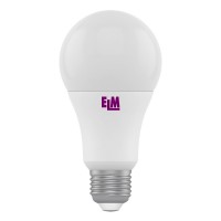 Лампа светодиодная E27, 10W, 4000K, B60, ELM, 800 lm, 220V (18-0061)