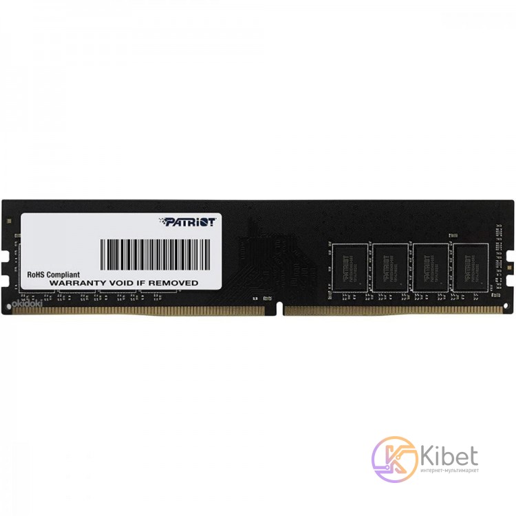 Модуль памяти 8Gb DDR4, 3200 MHz, Patriot, CL22, 1.2V (PSD48G320081)