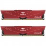 Модуль памяти 8Gb x 2 (16Gb Kit) DDR4, 2666 MHz, Team Vulcan Z, Red, 18-18-18-43