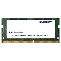 Модуль памяти SO-DIMM, DDR4, 8Gb, 2666 MHz, Patriot, 1.2V, CL19 (PSD48G266681S)