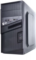 Корпус Qube QB06M Black, 400W, 2 x 120mm, MicroATX Mini-ITX, 2 x 3.5 mm, 2 x 5.2