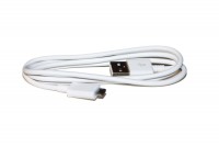 Кабель USB - microUSB, Continent, White, 1 м, Shrink (DCU-1100WT OEM)
