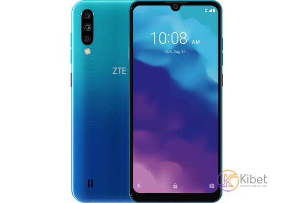 Смартфон ZTE Blade A7 2020 2 32Gb, 2 Sim, Blue, сенсорный емкостный 6.1' (1560х7