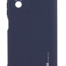 Накладка силиконовая для смартфона Xiaomi Redmi Note 10, SMTT matte Dark Blue