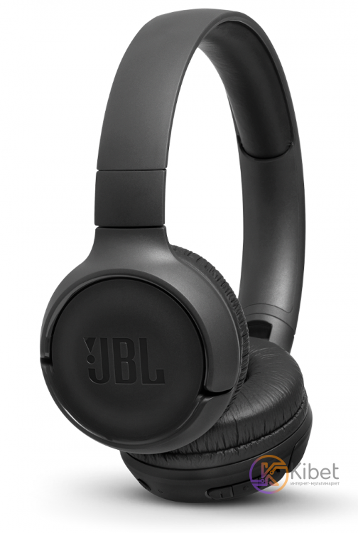 Наушники беспроводные JBL Tune 500BT, Black, Bluetooth, микрофон, аккумулятор 30
