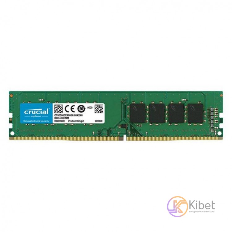 Модуль памяти 32Gb DDR4, 2666 MHz, Crucial, ECC, Registered, 1.2V, CL19 (CT32G4R