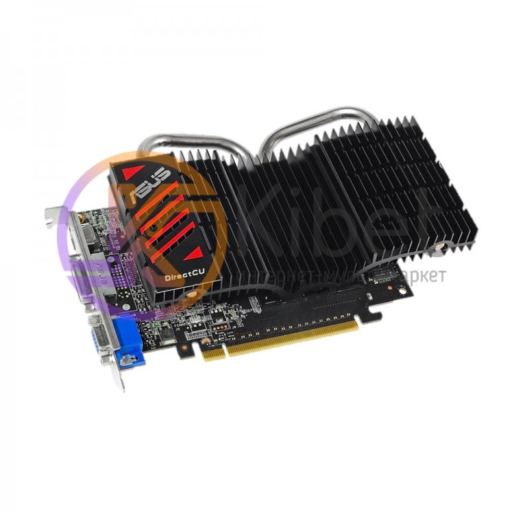 Видеокарта GeForce GT730, Asus, 2Gb DDR3, 128-bit, VGA DVI HDMI, 993 1782MHz, Si