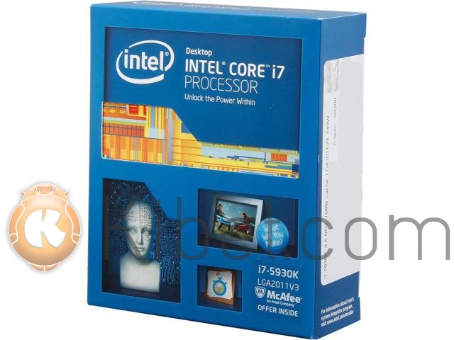 Процессор Intel Core i7 (LGA2011-3) i7-5930K, Box, 6x3,5 GHz (Turbo Boost 3,7 GH