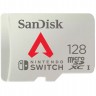 Карта памяти microSDXC, 128Gb, Class 10 UHS-I (U3) V30, SanDisk For Nintendo Swi