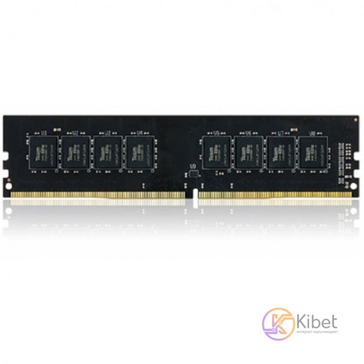 Модуль памяти 4Gb DDR4, 2400 MHz, Team Elite, 16-16-16, 1.2V (TED44G2400C1601)