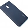 Накладка силиконовая для смартфона Meizu M6 Note, SMTT matte, Dark blue