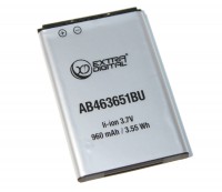 Аккумулятор Samsung AB463651BU для Galaxy C3322I, Extradigital, 960 mAh (BMS6412