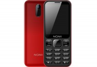Мобильный телефон Nomi I284 Red, 2 Sim, 2.8' (320x240) TFT, Spreadtrum SC6531E,