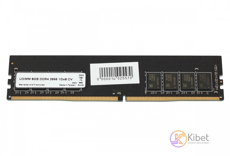 Модуль памяти 8Gb DDR4, 2666 MHz, Samsung, CL19, 1.2V