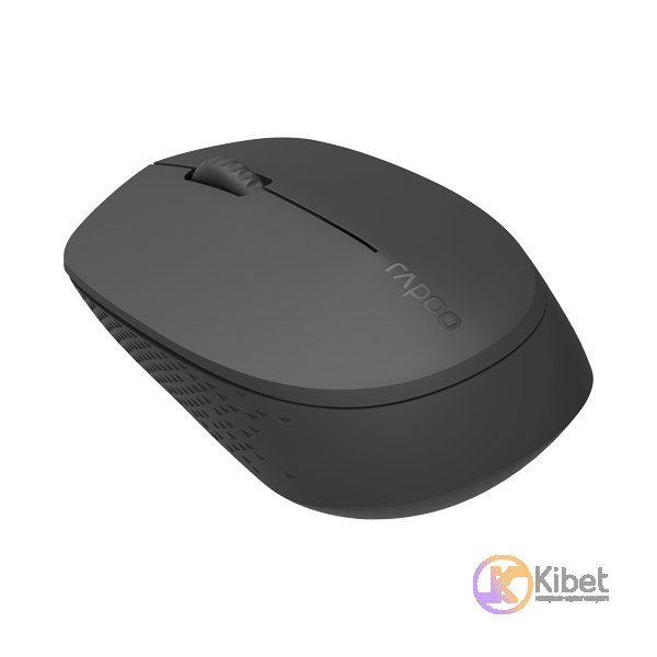 Мышь беспроводная Rapoo M100 Silent, Gray, Bluetooth 2.4 GHz, оптическая, 1300