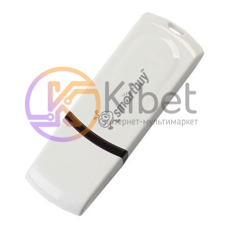 USB Флеш накопитель 32Gb Smartbuy Paean White SB32GBPN-W